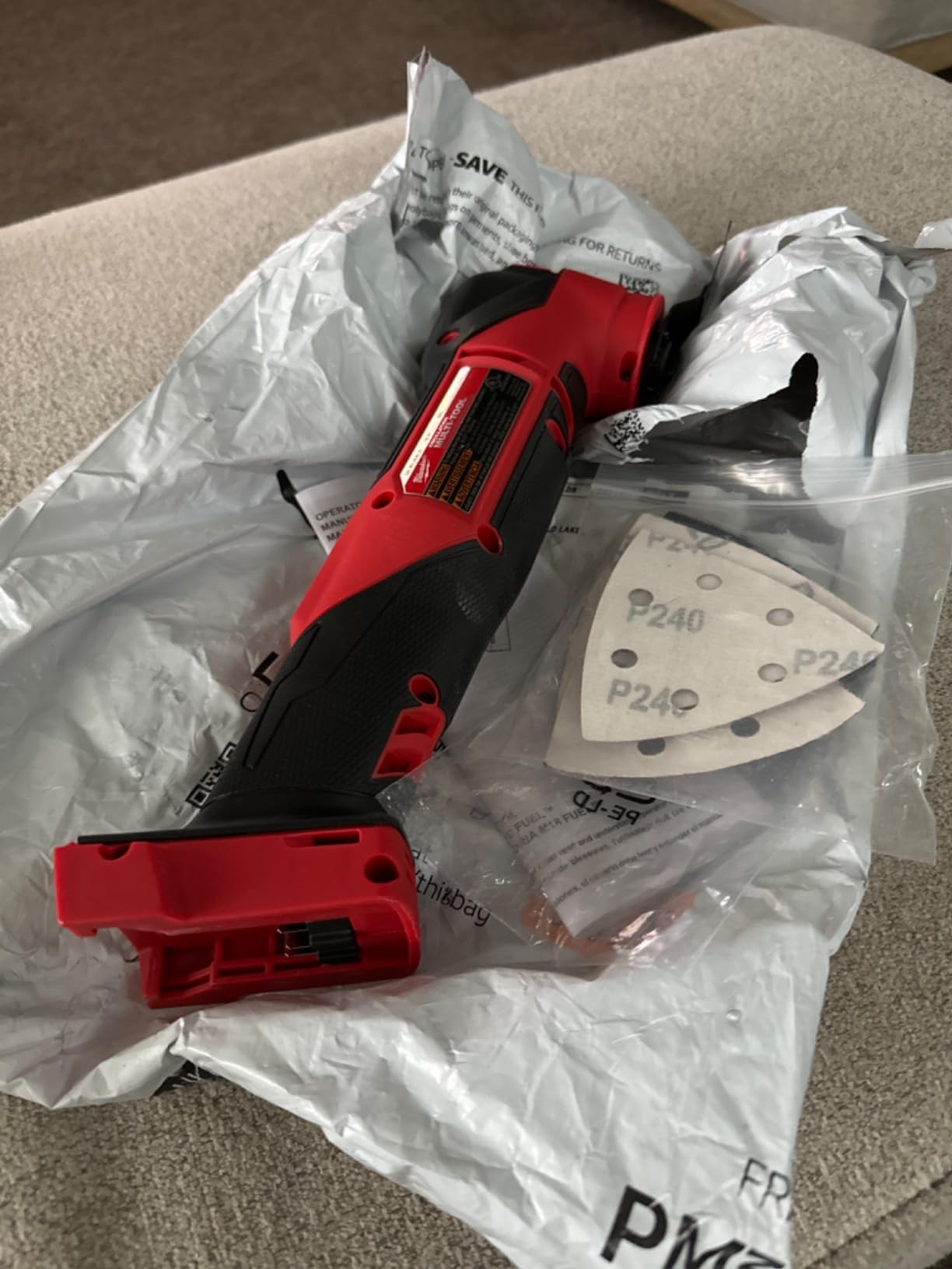 Milwaukee 2836-20 M18 FUEL Brushless Lithium-Ion Cordless Oscillating Multi-Tool (Tool Only) customer photo 2