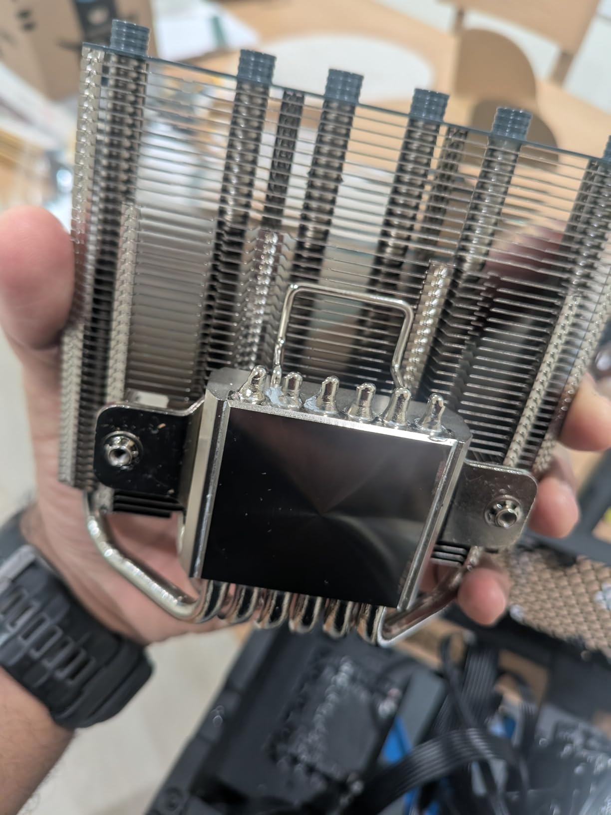 Thermalright AXP120-X67 Low Profile CPU Air Cooler with Quite 120mm TL-C12015 PWM Fan, 6 Heat Pipes, 67mm Height, for AMD AM4/Intel LGA 1700/1150/1151/1155/1851/1200/2011/2066 customer photo 2