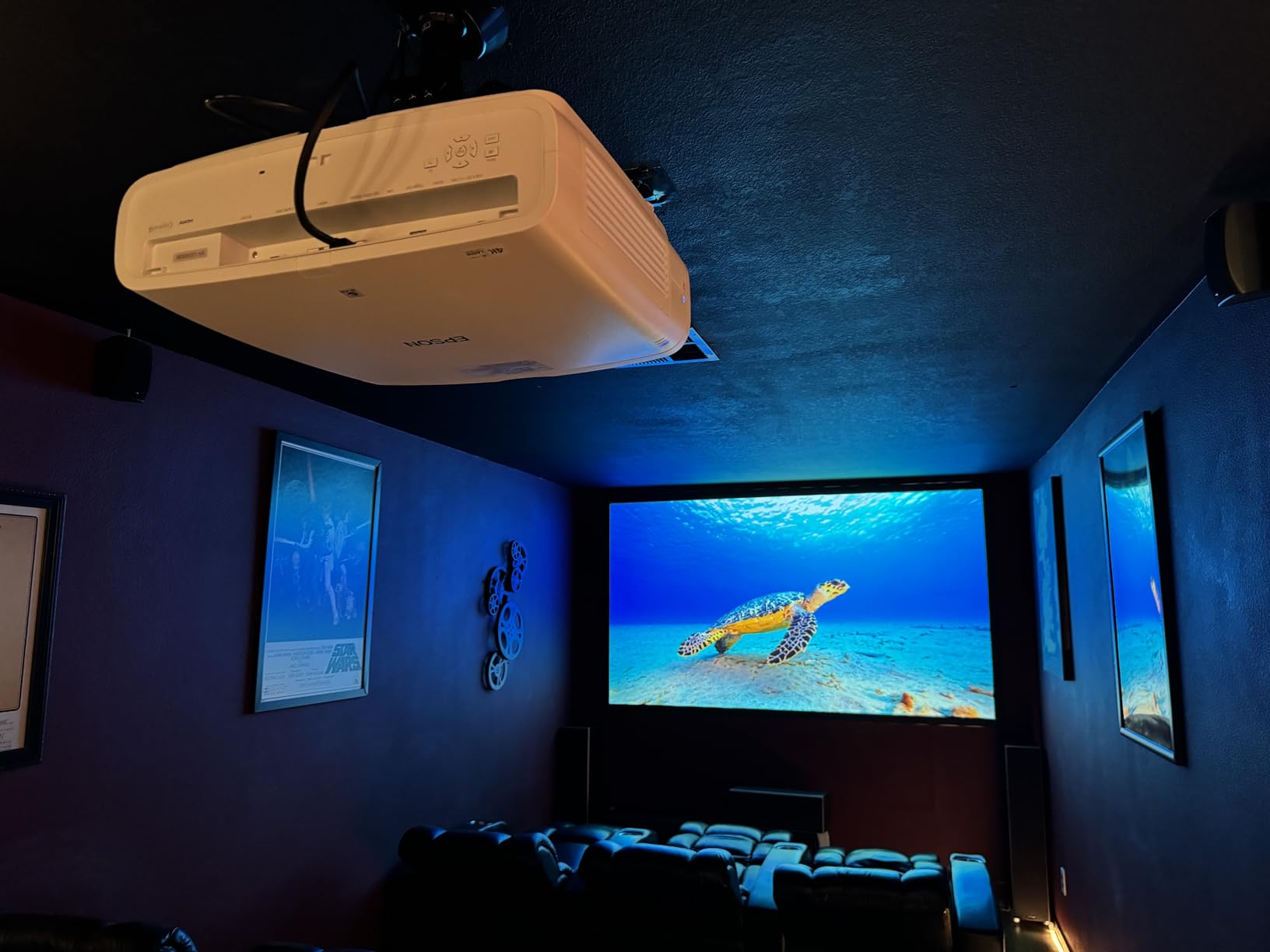 Epson Home Cinema LS11000 4K PRO-UHD Laser Projector, HDR, HDR10+, 2,500 Lumens Color & White Brightness, HDMI 2.1, Motorized Lens, Lens Shift, Focus, Zoom, 3840 x 2160, 120 Hz, Home Theater, Gaming customer photo 1