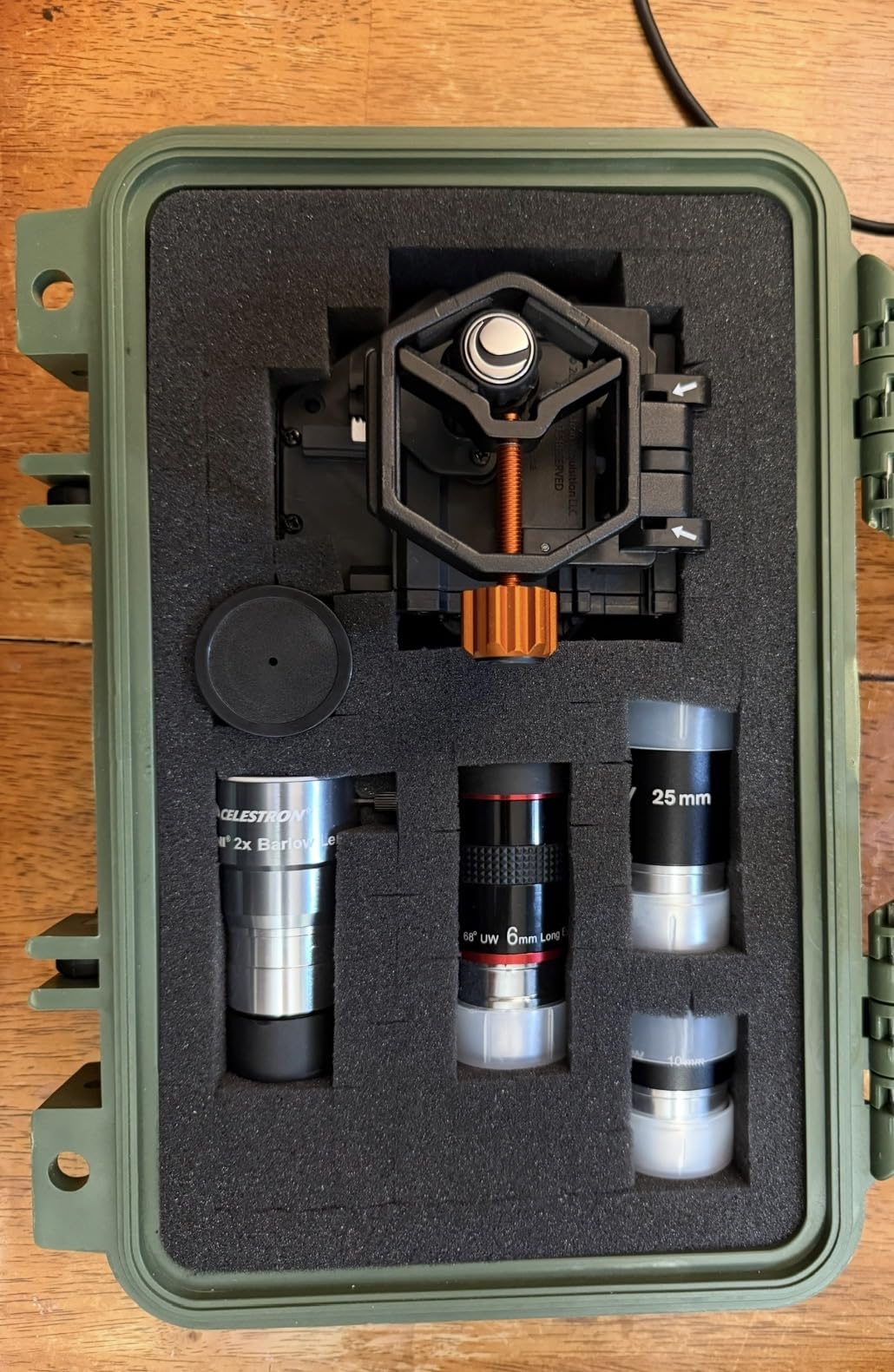 MEIJIA Portable All Weather Waterproof Protective Hard Case, Small Camera Case,Dry Case with Customizable Foam,Fit Use of Drones, Camera,Equipments, 11.65 ”x8.35”x3.78” customer photo 2
