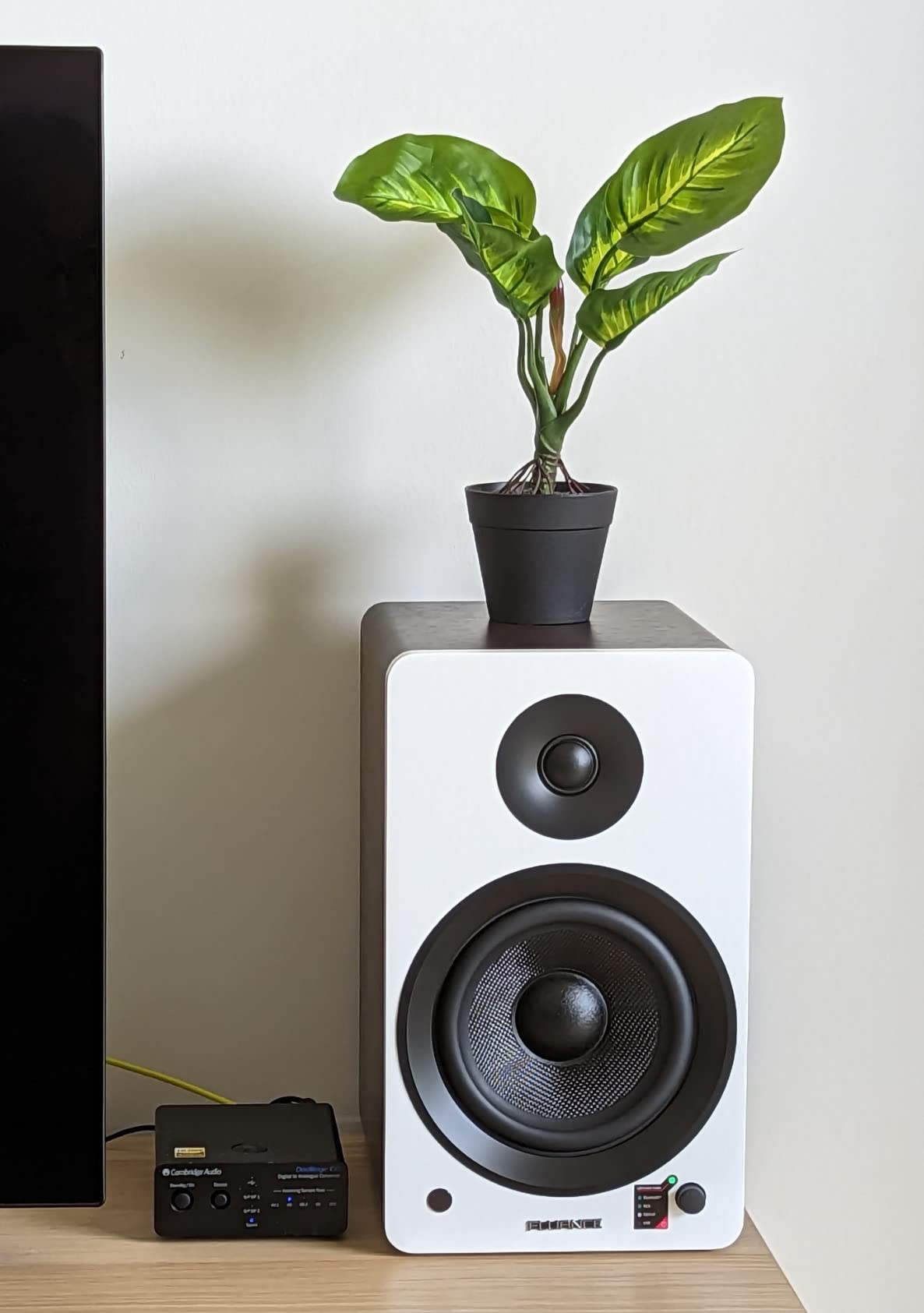 Fluance Ai61 Powered 2-Way 2.0 Stereo Bookshelf Speakers with 6.5