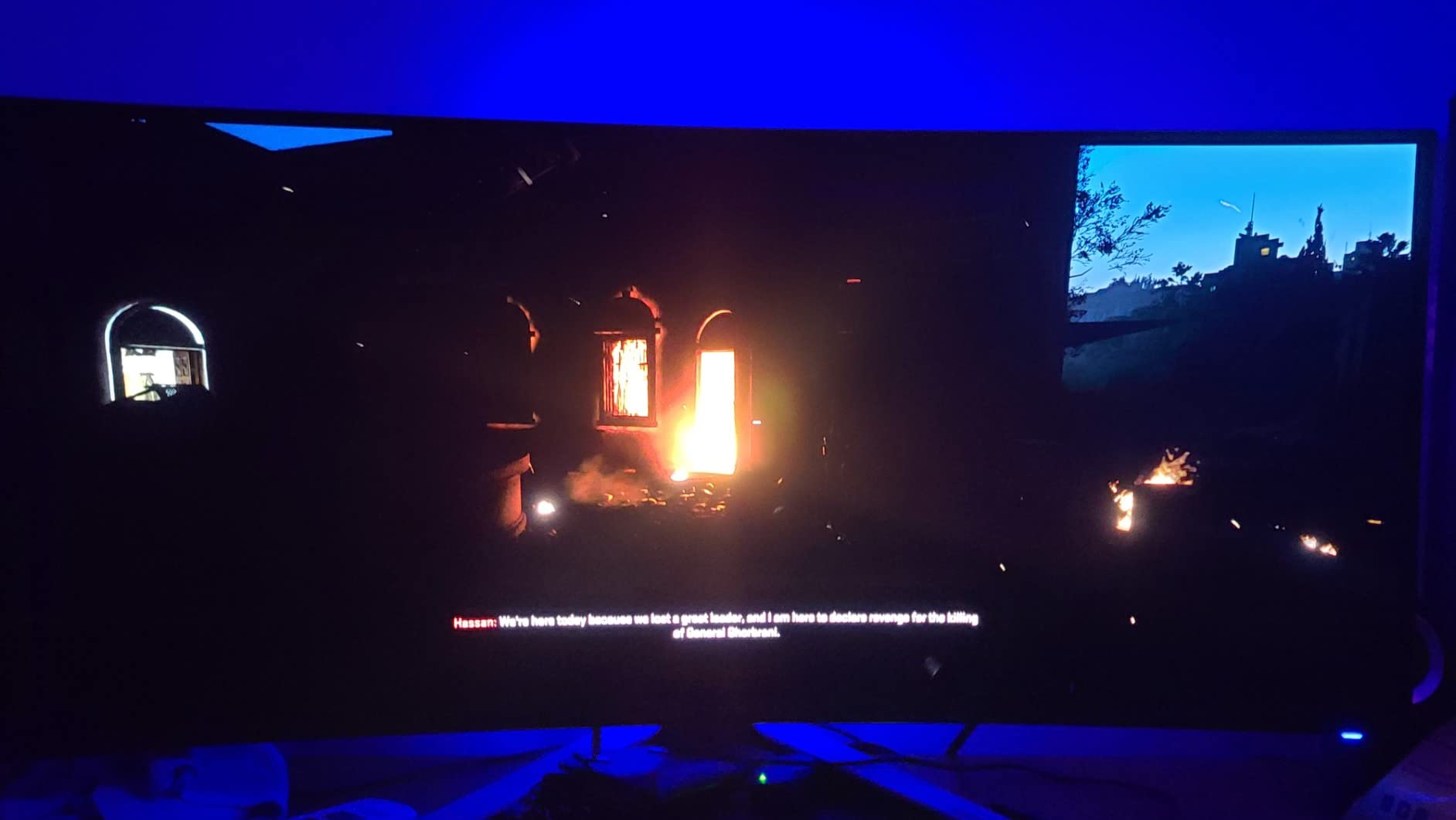 Alienware AW3423DW Curved Gaming Monitor 34.18 inch Quantom Dot-OLED 1800R Display, 3440x1440 Pixels at 175Hz, True 0.1ms Gray-to-Gray, 1M:1 Contrast Ratio, 1.07 Billions Colors - Lunar Light customer photo 1