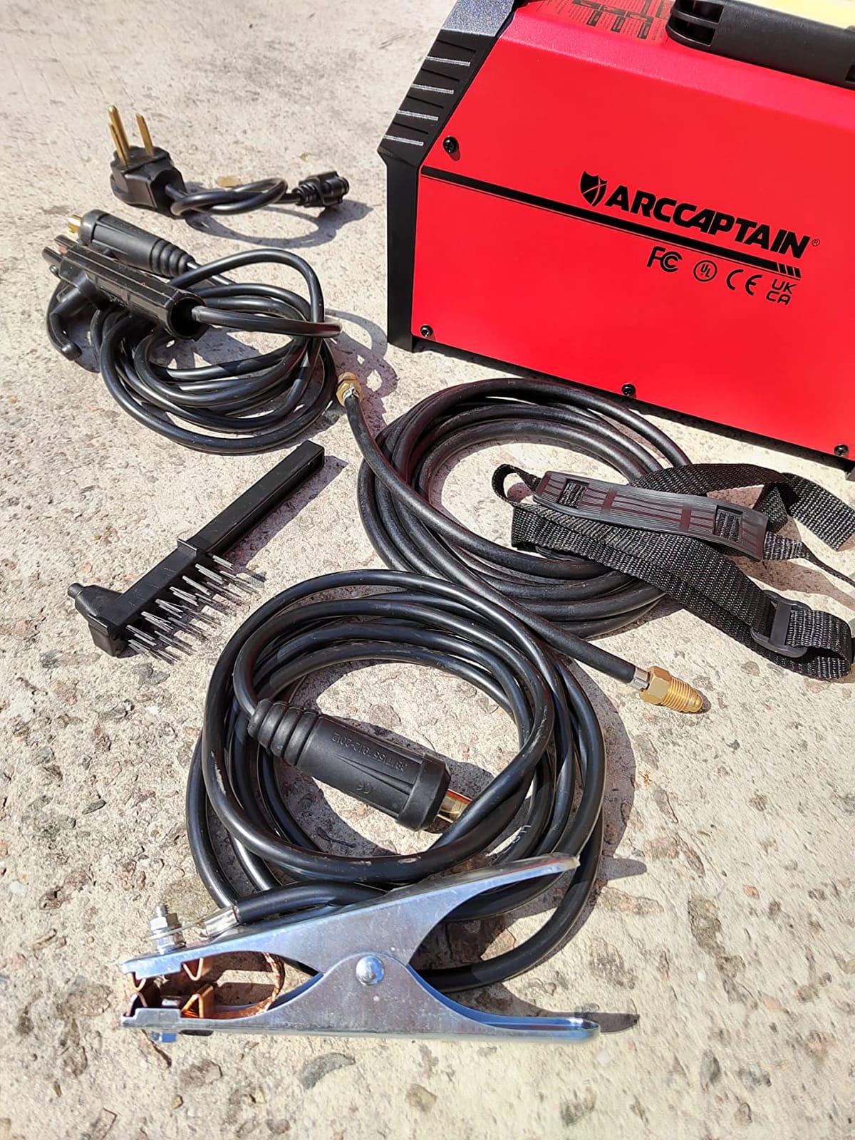 ARCCAPTAIN 200A TIG Welder, 110V/220V TIG/Stick 2 IN 1 Welding Machine customer photo 1