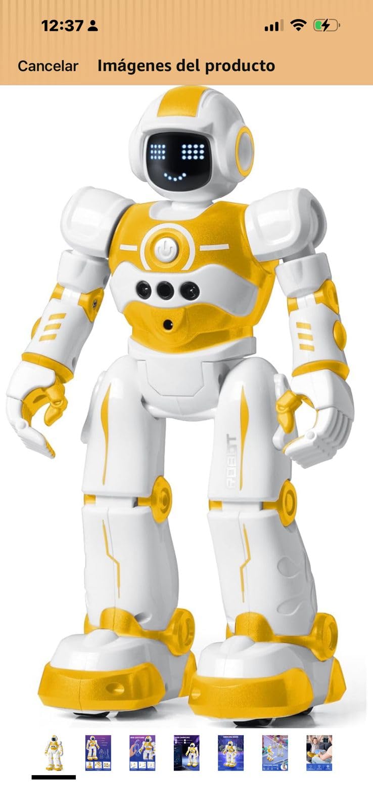 Robot Toys for Kids, Rechargeable Remote & Gesture Control Robots customer photo 2