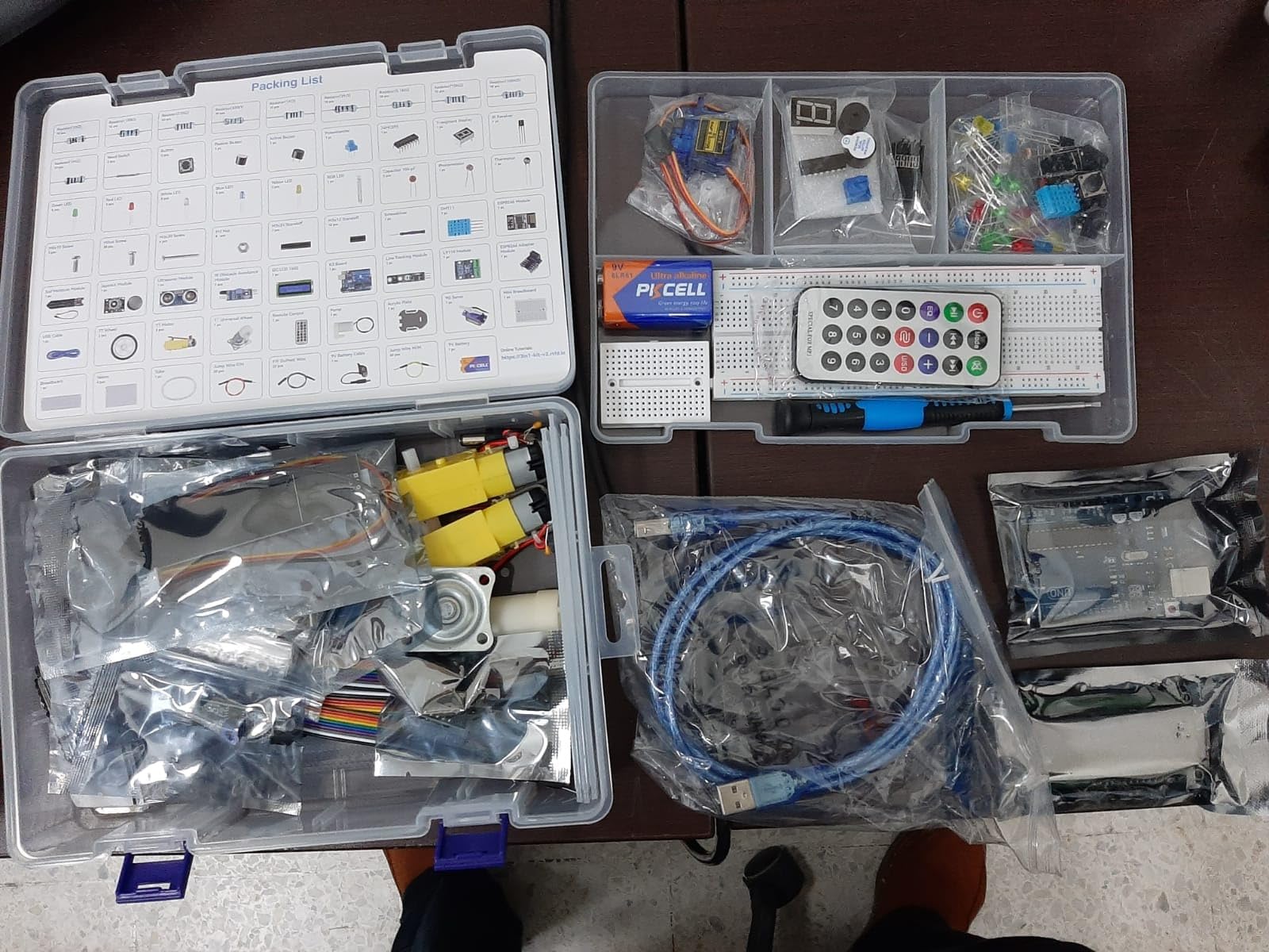 SunFounder Ultimate Starter Kit Compatible with Arduino UNO IDE Scratch, 3 in 1 IoT/Smart Car/Basic Kit with Online Tutorials, Video Courses, 192 Items, 87 Projects, Suitable for Age 8+ Beginners customer photo 1