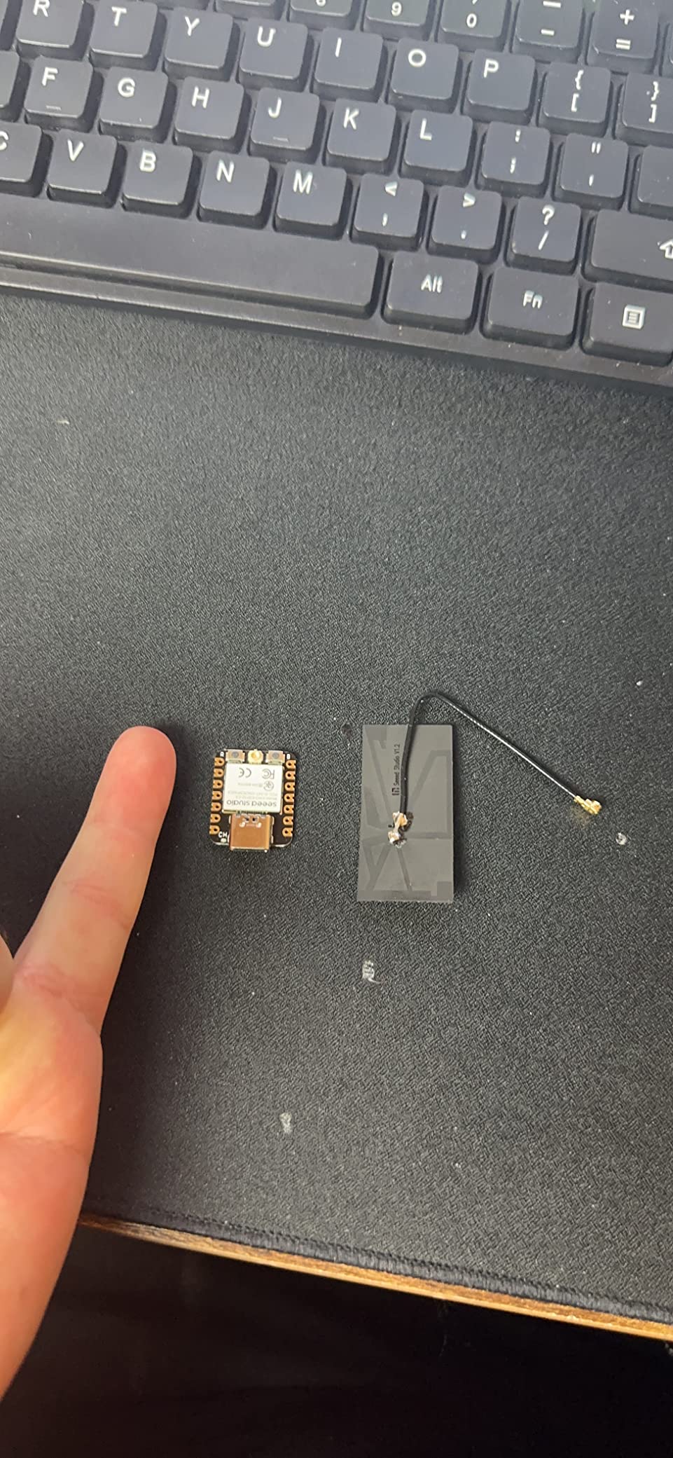 Seeed Studio XIAO ESP32C3 - Tiny MCU Board with Wi-Fi and BLE for IoT Controlling Scenarios. Microcontroller with Battery Charge, Power Efficient, and Rich Interface for Tiny Machine Learning. … customer photo 1