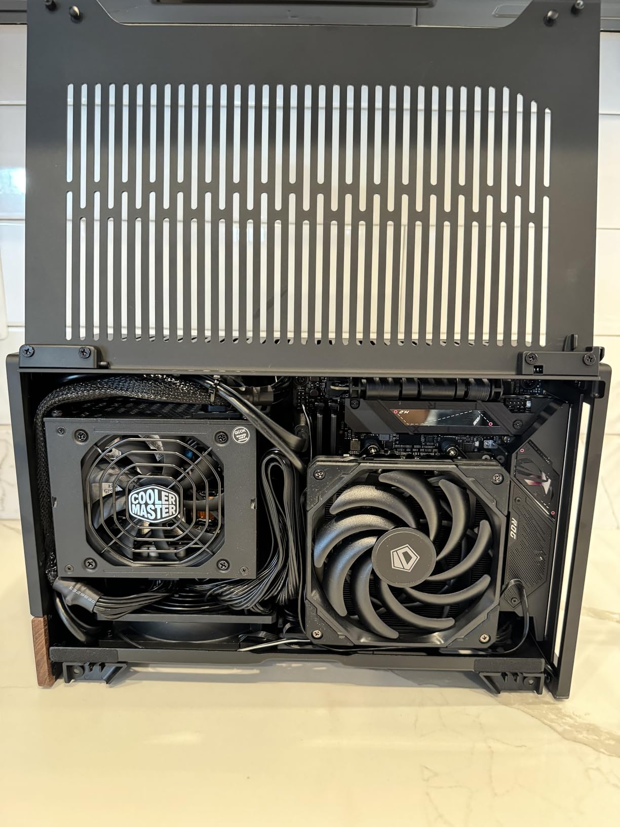 ID-COOLING IS-55 Black 57mm Low Profile CPU Cooler, 5 Heatpipes customer photo 2
