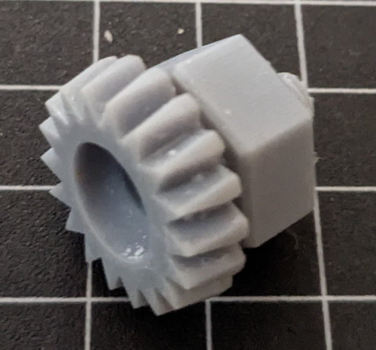 GratKit 8K 10K Rigid Resin, 3D Printer 405nm UV-Curing Photopolymer Resin, Low Odor 3D Printing Resin - 1000g,White customer photo 2