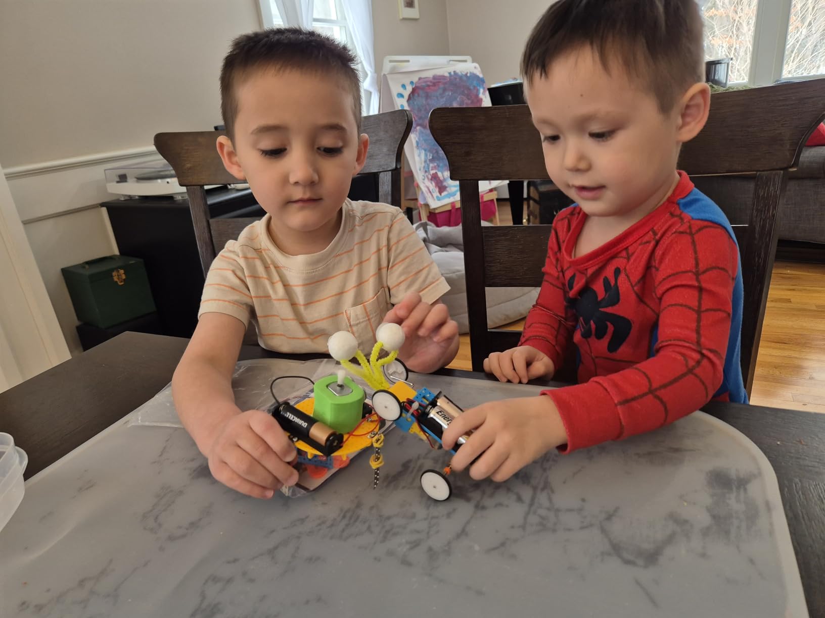BeAndge Robotics STEM Kits for Kids Science Robot Building Crafts Age 8-12 customer photo 1