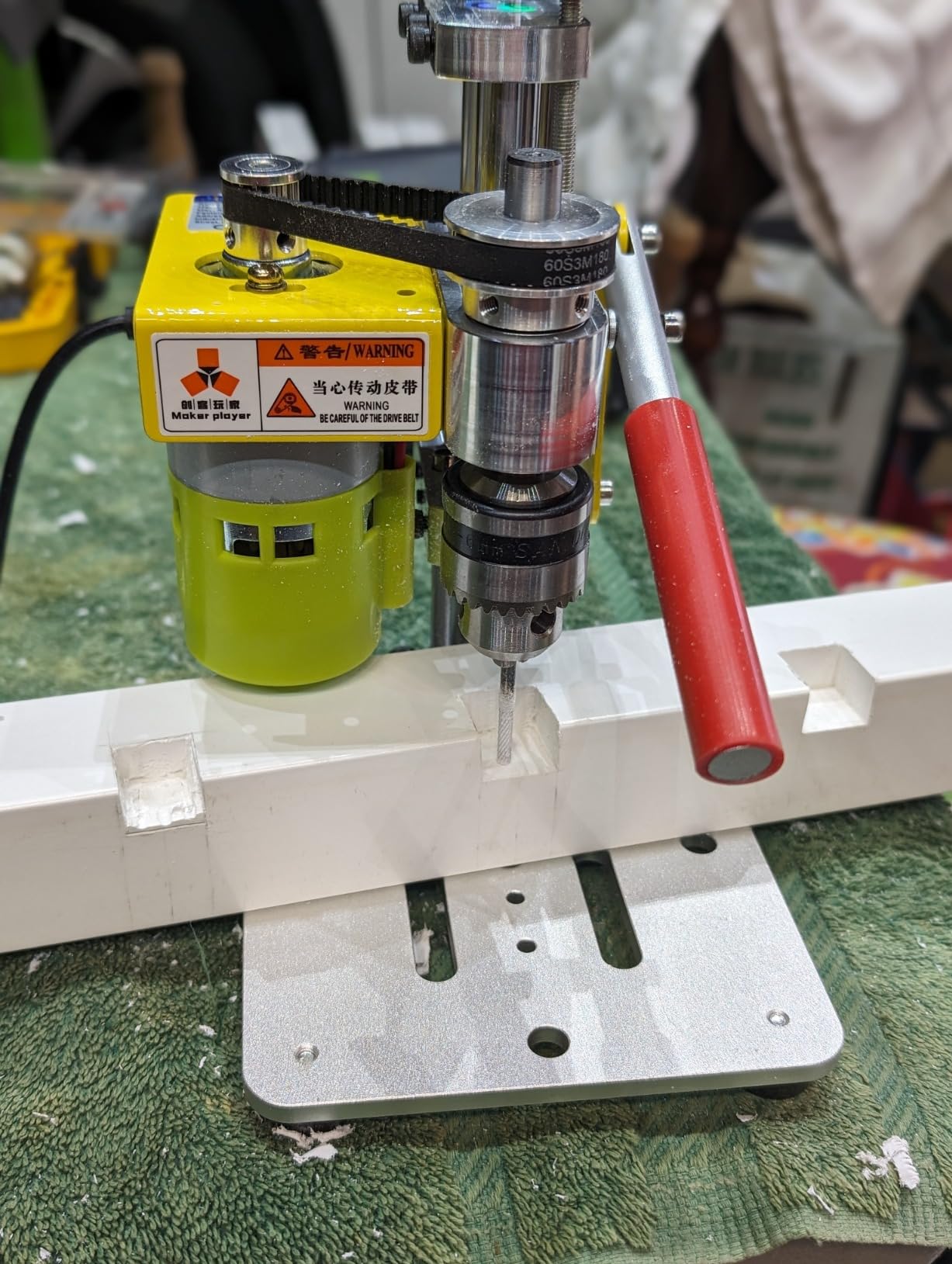 Precision Mini Drill Press Benchtop Driller Machine B10 Upgraded customer photo 2