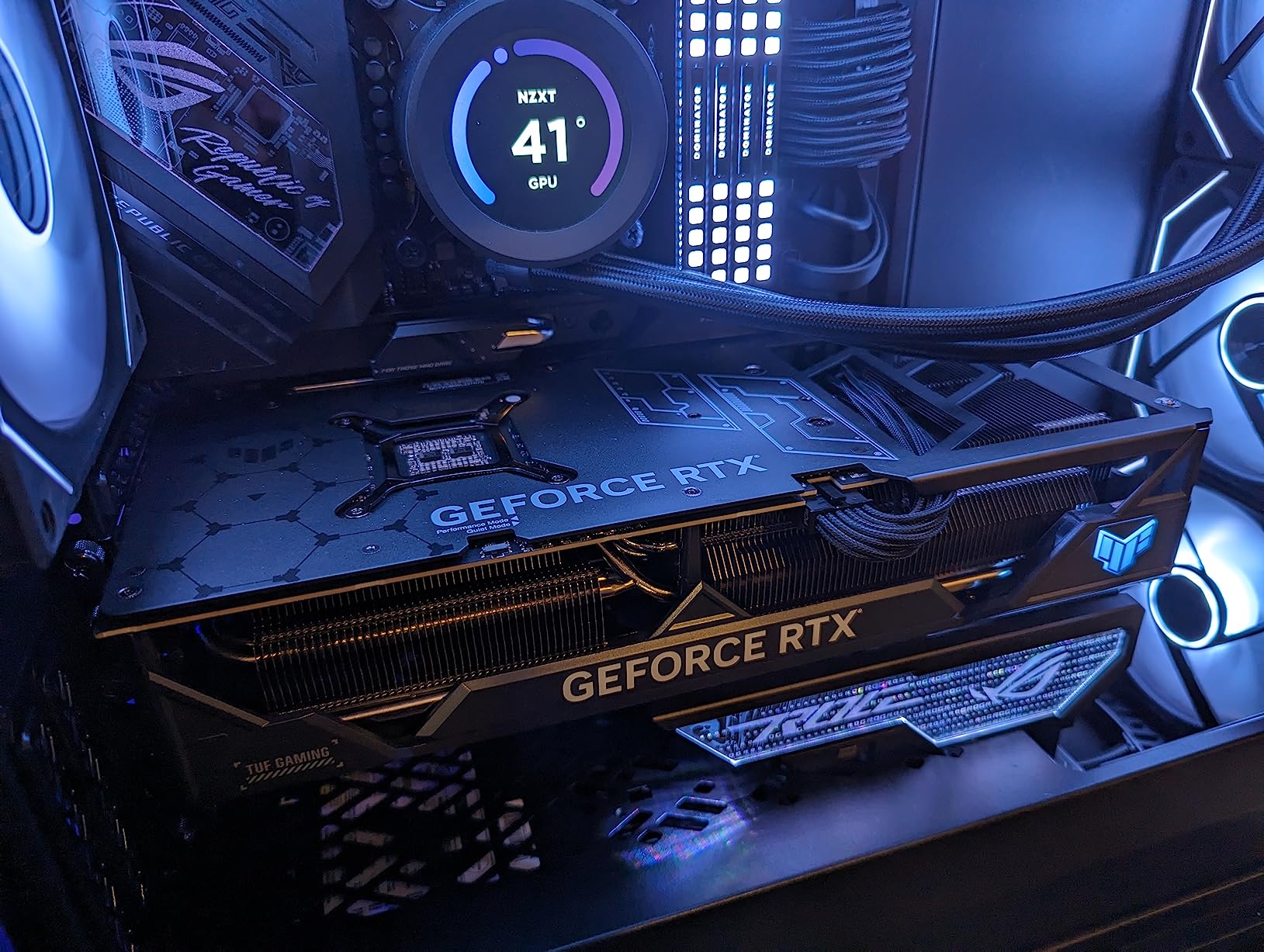 ASUS TUF Gaming GeForce RTX 4080 OC Edition Graphics Card (PCIe 4.0, 16GB GDDR6X, HDMI 2.1a, DisplayPort 1.4a), 3 Year Warranty customer photo 2