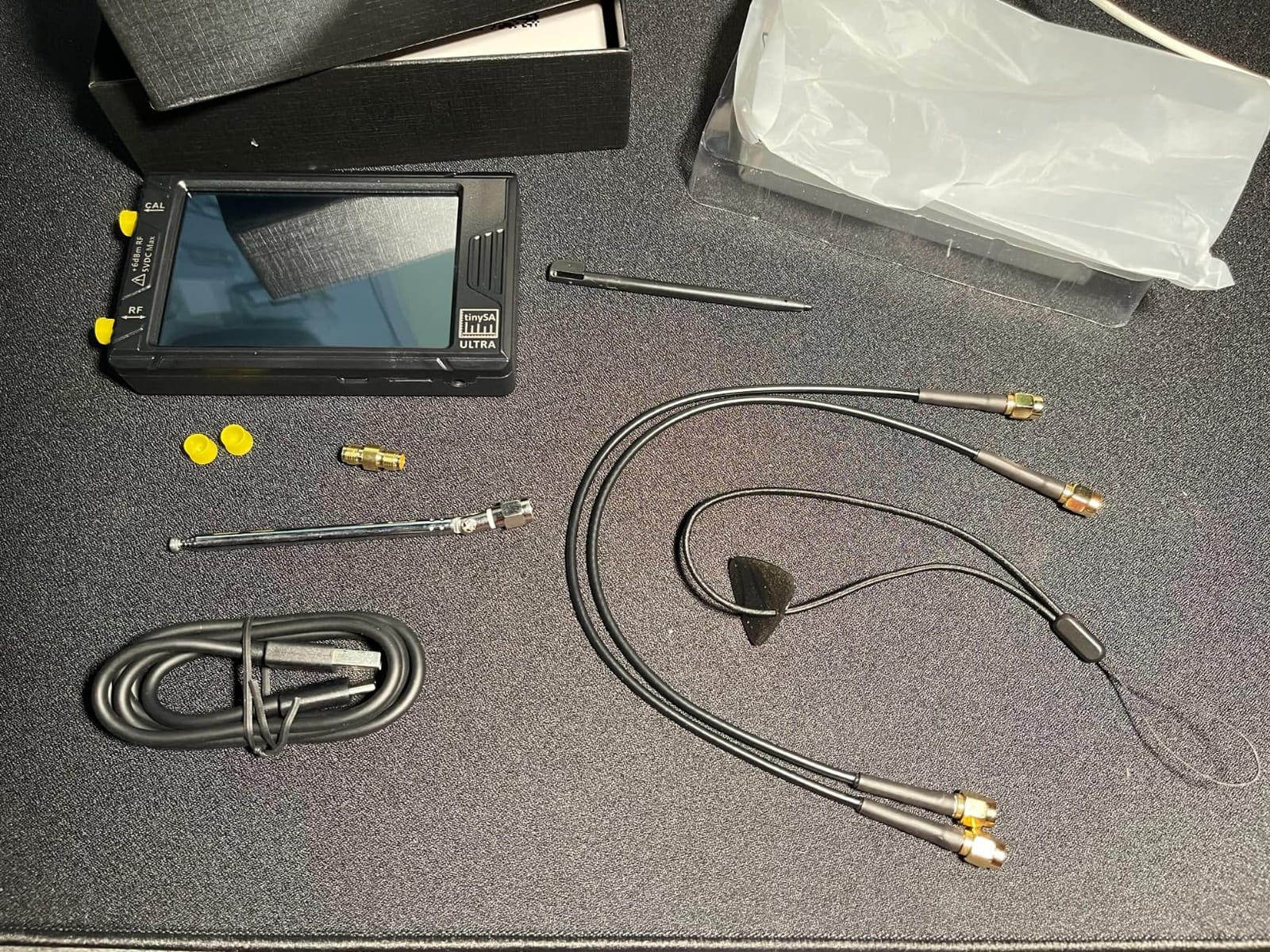 AURSINC TinySA Ultra+ ZS406 Spectrum Analyzer, 4.0