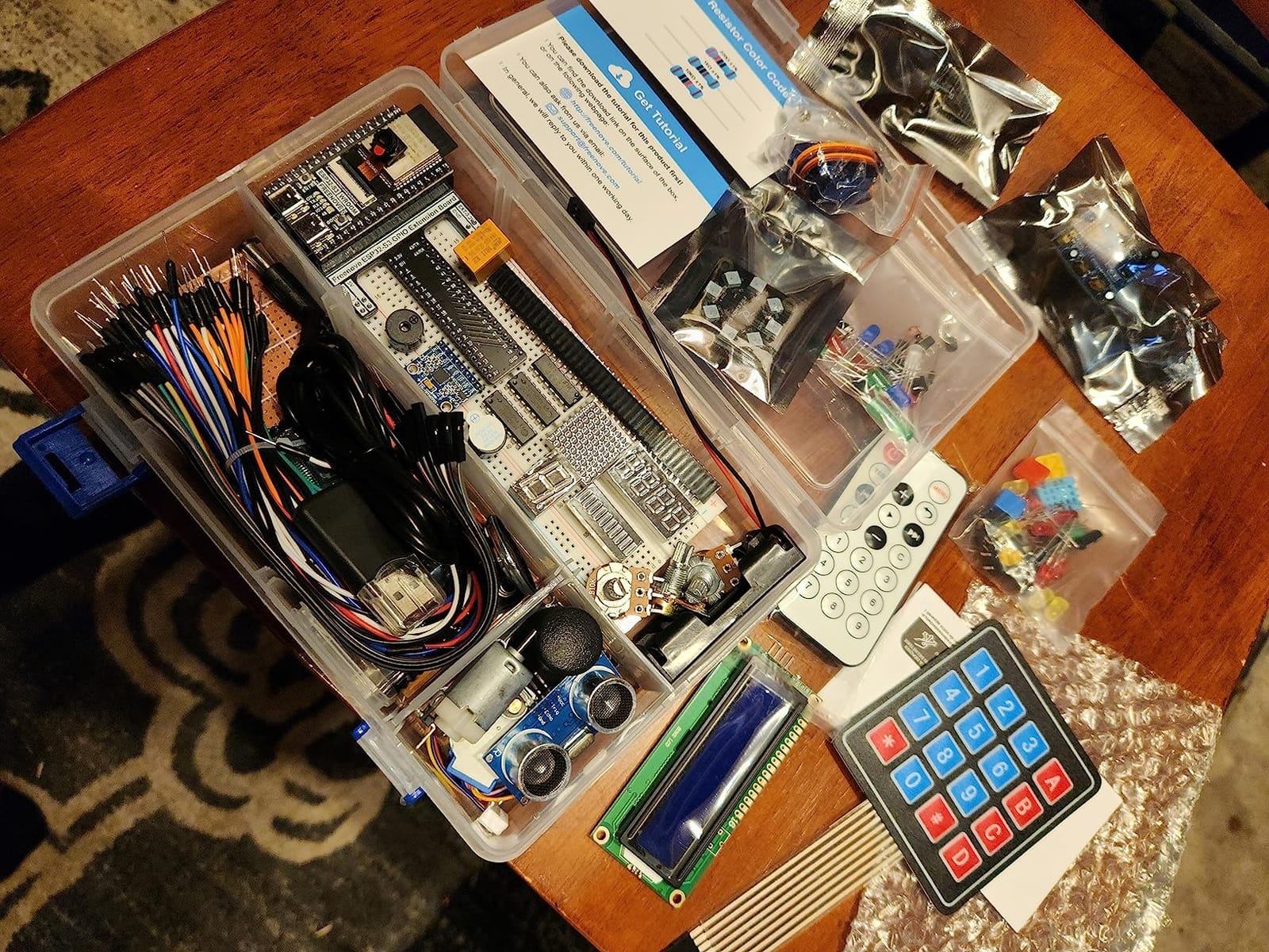 Freenove ESP32 Kit ESP32-S3 Camera Board Ultimate Starter Kit customer photo 1
