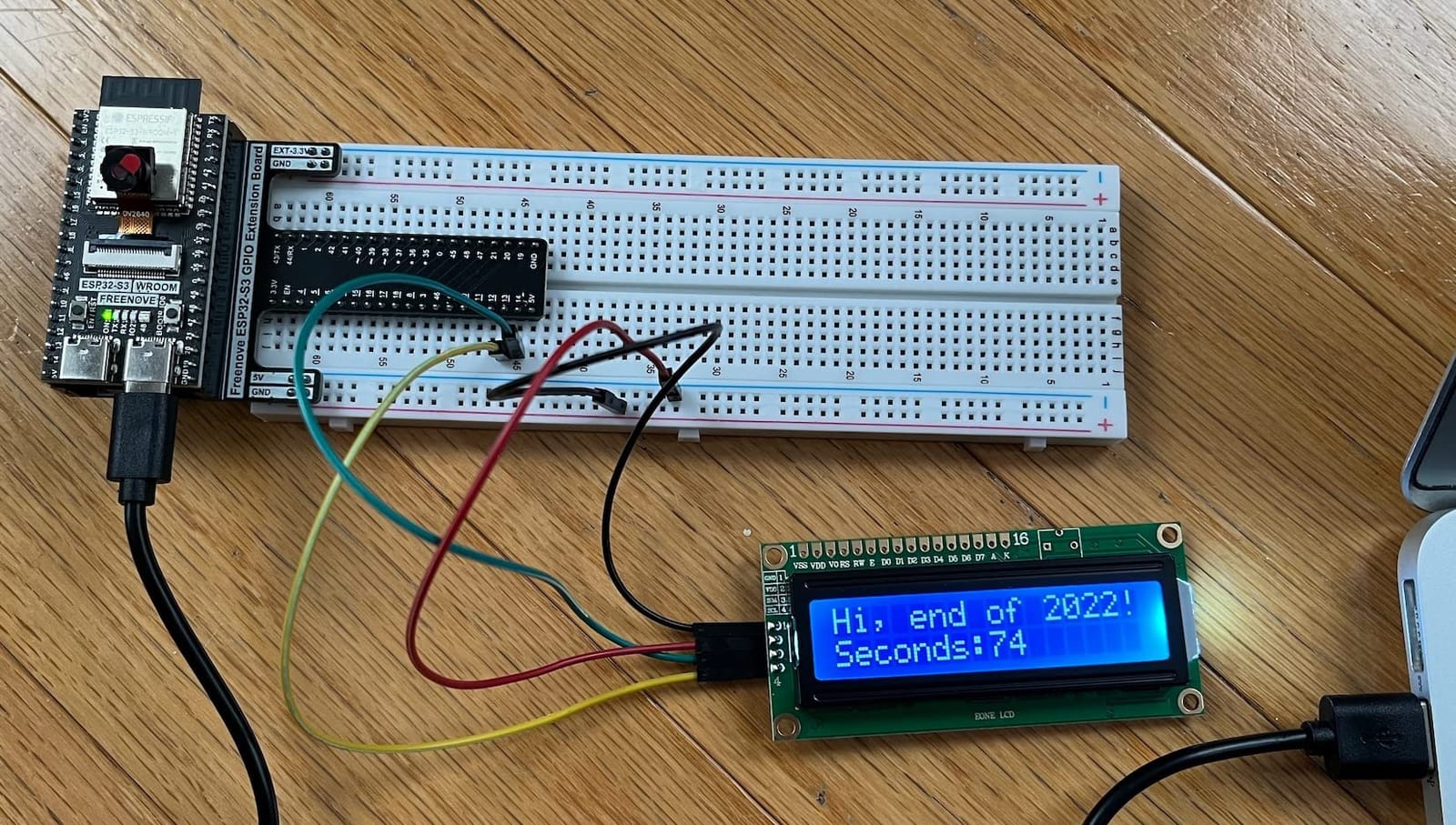 Freenove ESP32 Kit ESP32-S3 Camera Board Ultimate Starter Kit customer photo 2