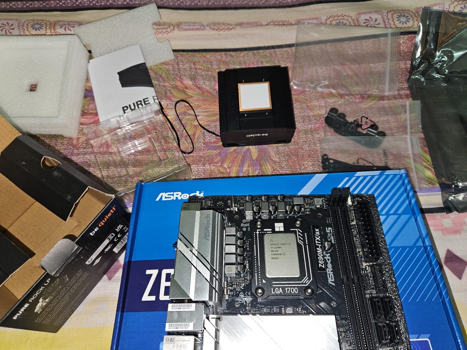 be quiet! Pure Rock Low Profile 100W TDP CPU Cooler | Intel 1700 1200 1150 1151 1155 | AMD -AM5 AM4 | BK034 customer photo 1
