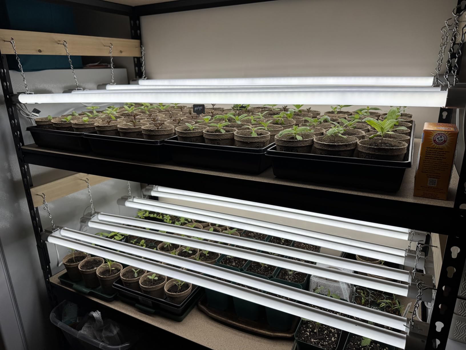 Sunco 10 Pack LED Shop Lights 4FT, Plug in Linkable, White, 40W=150W customer photo 1