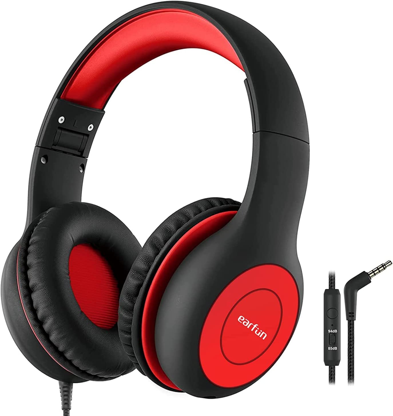 EarFun K1 Kids Headphones Wired with Mic, Volume Limit Headphones for Kids customer photo 1