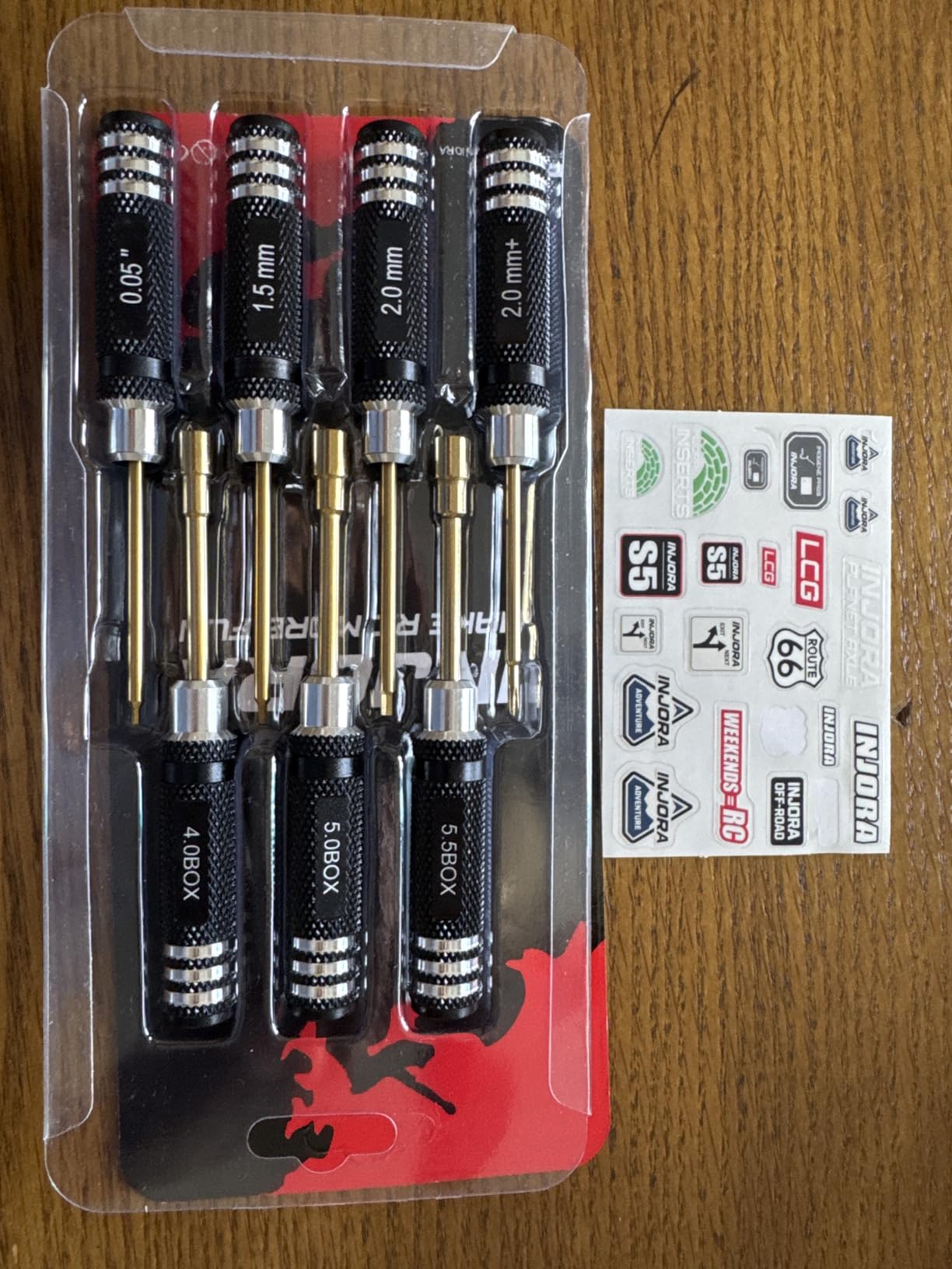 INJORA Short Handle Hex Screwdriver Nut Driver Tools 1/18 1/24 RC Crawler customer photo 1