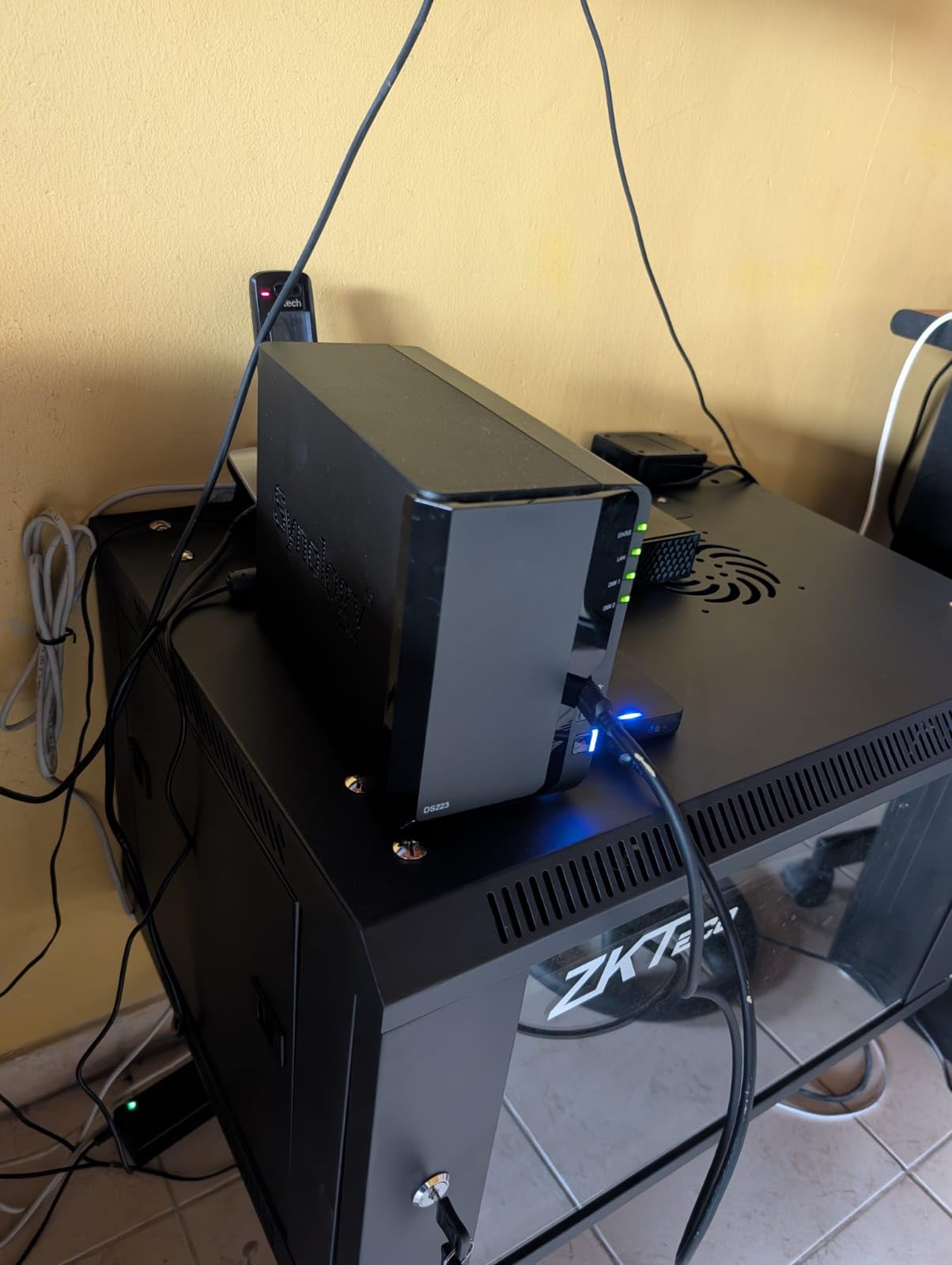 Synology DS223 Home & Office Backup Hub - Centralize Files, Protect Data & Monitor Property (2-Bay Diskless NAS) customer photo 2