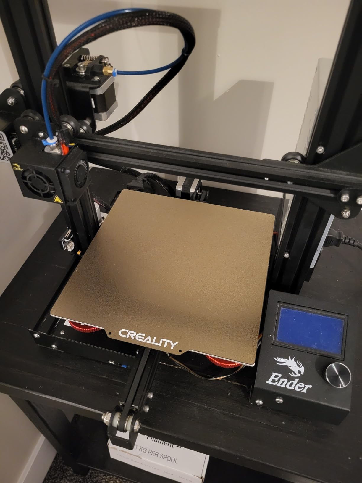 Creality Official PEI Plate with Adhesive for Creality Ender 3/Ender 3 Pro/Ender 3 V2/Ender 3 S1/Ender 3 S1 pro/Ender 3 neo/Ender 3 v2 neo/Ender 5/Ender 5 Pro and All 265*250*8mm, Size 3D Printer customer photo 2