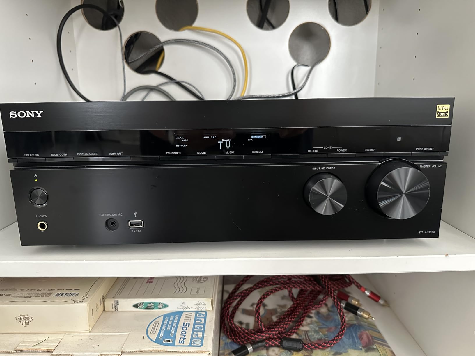 Sony STR-AN1000 7.2ch Home Theater 8K A/V Bluetooth Receiver customer photo 1