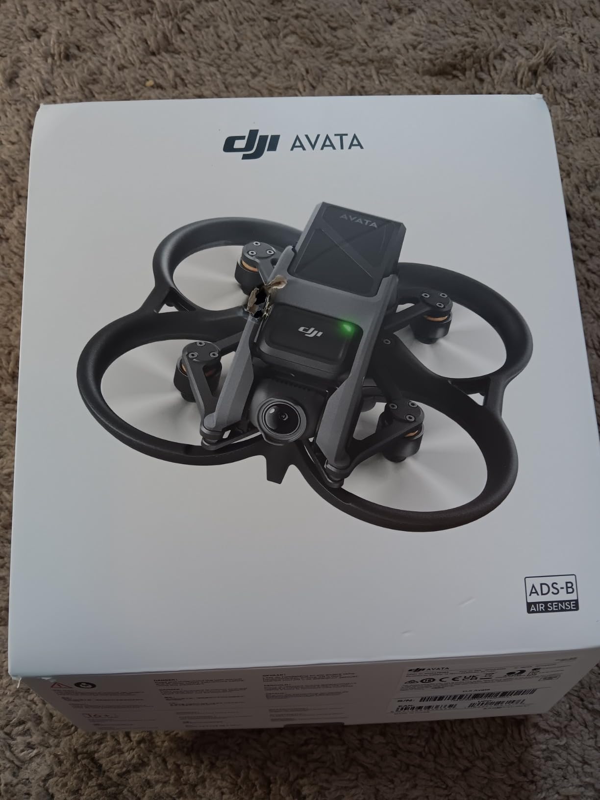 DJI Avata Explorer Combo, First-Person View Drone with Camera 4K, Super-Wide 155° FOV, Includes New RC Motion 2 and Goggles Integra Black, FAA Remote ID Compliant customer photo 2
