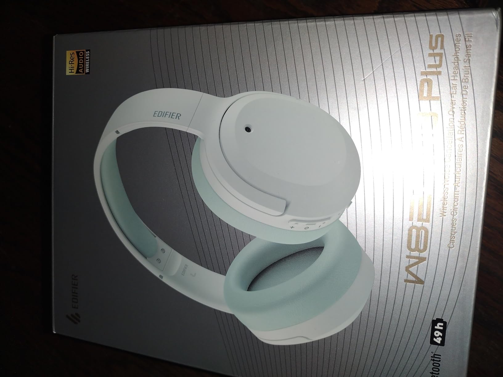 Edifier W820NB Plus Over-Ear Active Noise Cancelling Headphones, Clear Calls with Deep Noise Reduction,Bluetooth Headphones with LDAC for Hi Res Wireless Audio Comfortable Fit,Bluetooth 5.2… customer photo 2