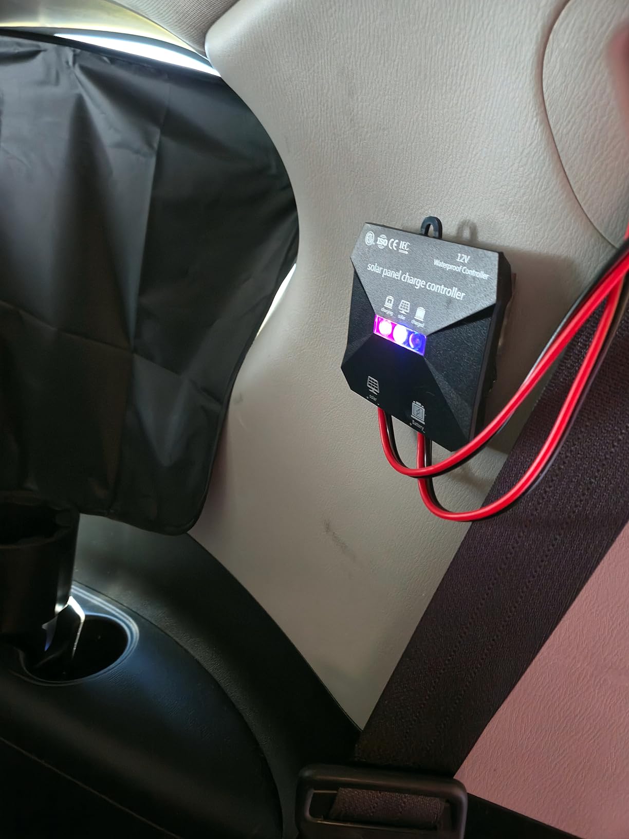 Voltset 20W 12V Solar Panel Battery Charger Trickle Maintainer Kit customer photo 2