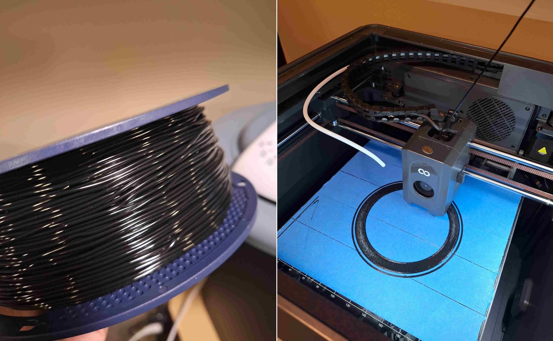 SUNLU TPU Filament 1.75mm,(1kg,Black,95a TPU) | 3D Printer Filament,High Speed 95A TPU Filament,Flexible 3D Filament for Fast Printing,Dimensional Accuracy +/- 0.03mm customer photo 1
