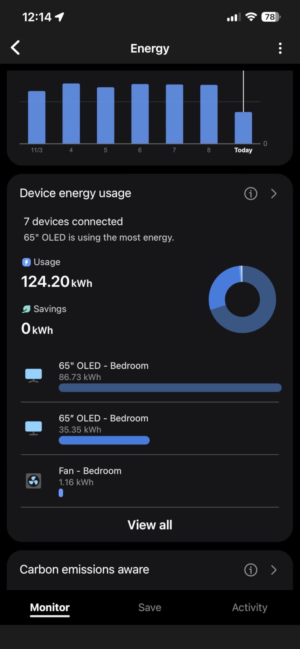 Kasa Matter Smart Plug with Energy Monitoring, KP125MP4, 15A/1800W Max customer photo 1
