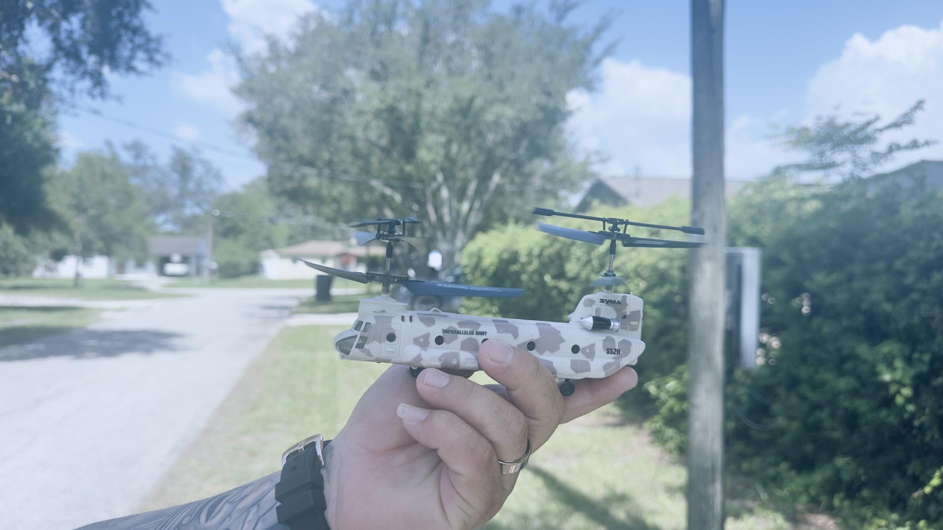 SYMA S52H Military Transport RC Helicopter for Kids, Altitude Hold customer photo 2