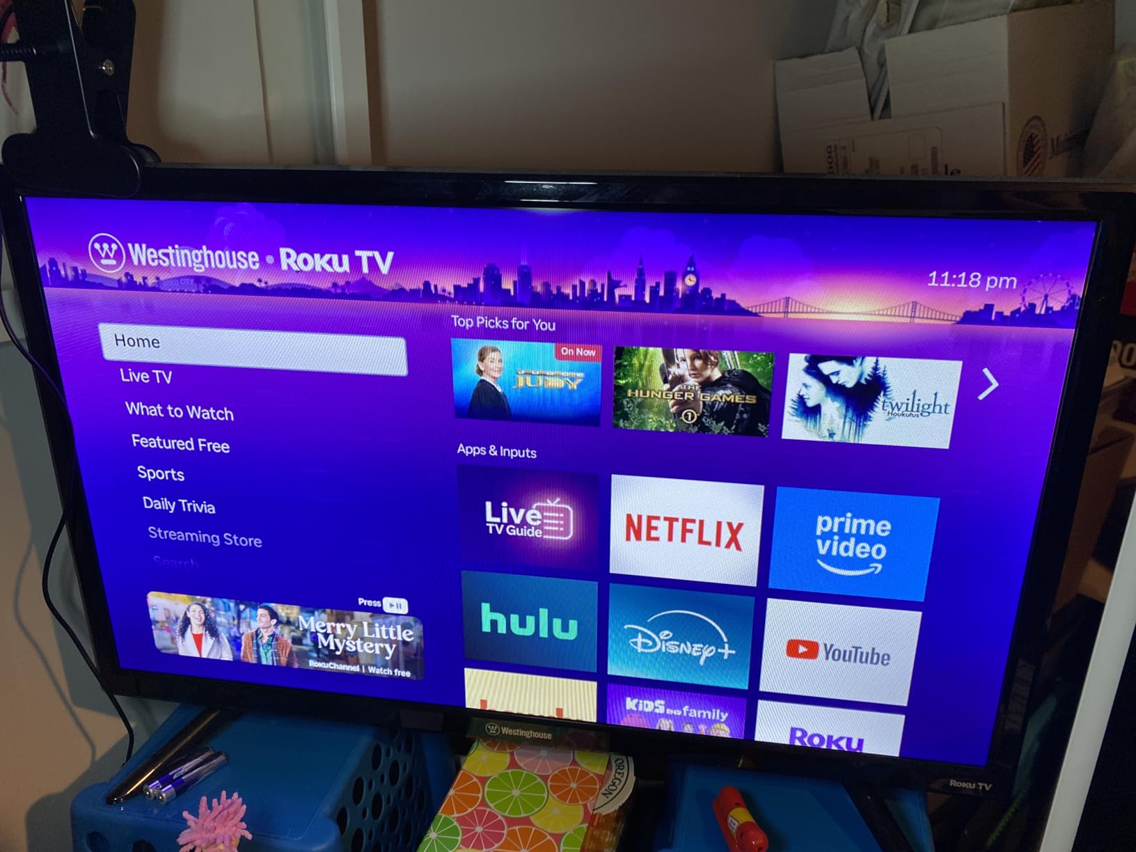 Westinghouse Roku TV - 32 Inch Smart TV, HD Television with Wi-Fi Connectivity and Mobile App, Flat Screen, Bluetooth, Compatible with Apple AirPlay, Alexa and Google Assistant customer photo 1