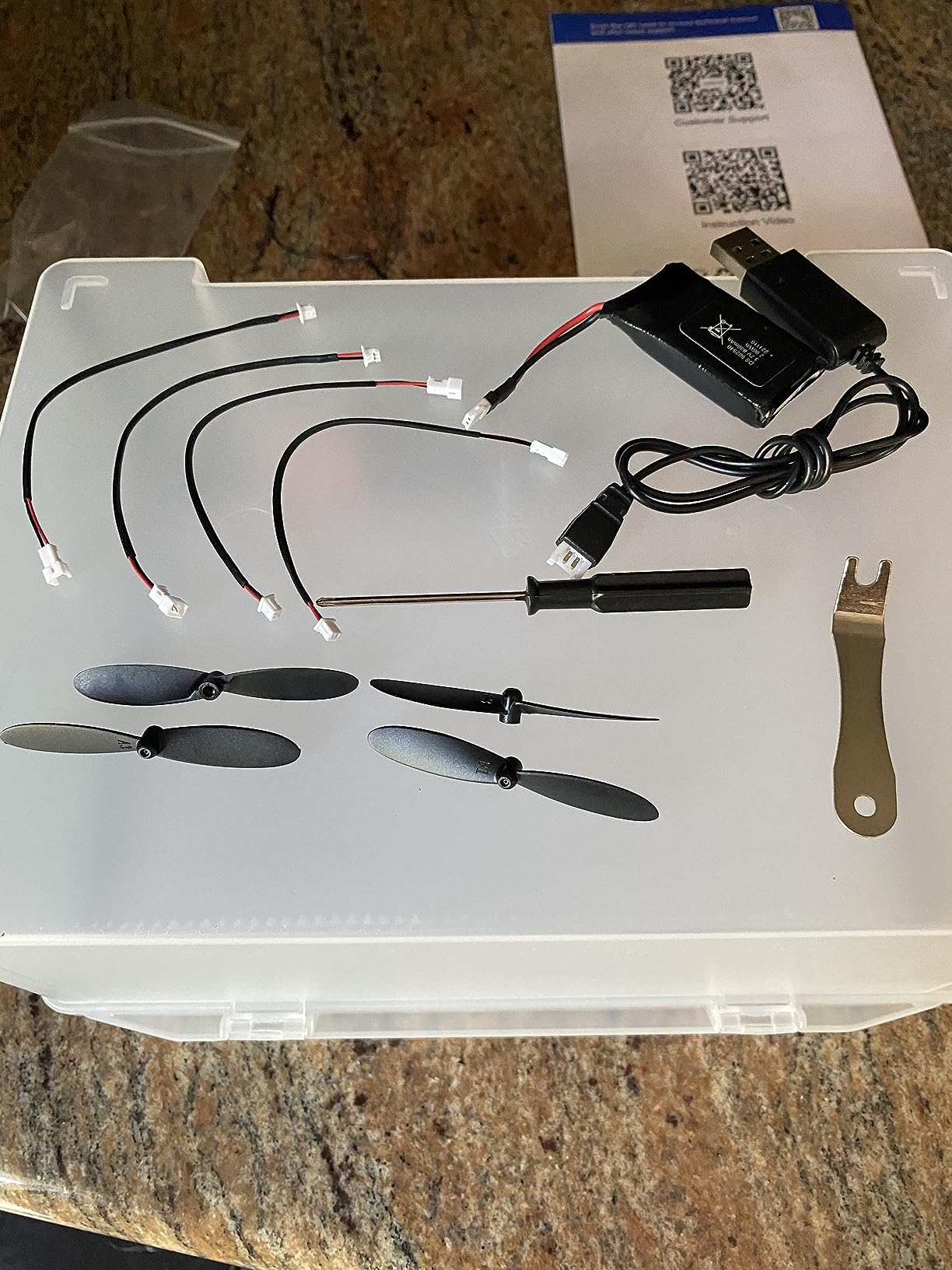 Mini Drone for Kids and Beginners,Creative 5-IN-1 DIY Drone Building Kits customer photo 1