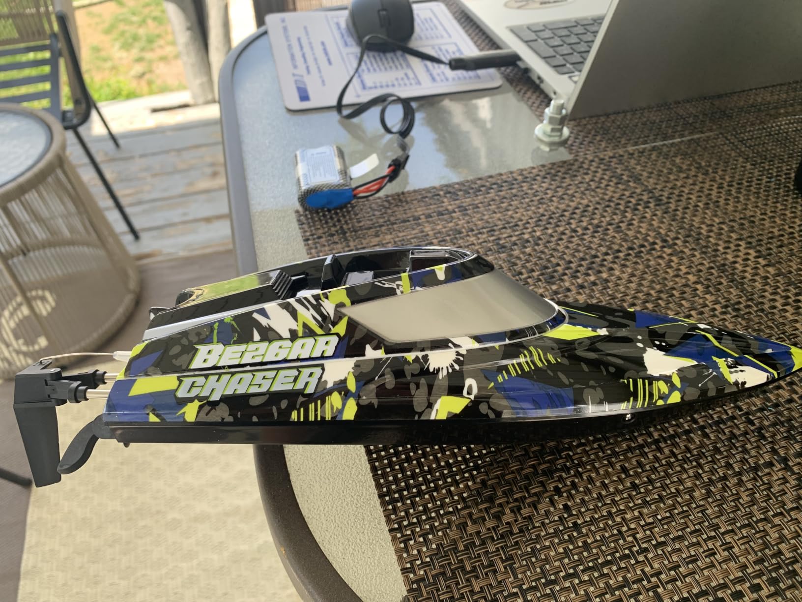 BEZGAR TX123 Remote Control Boats - Fast Speed RC Boat 32+ KPH with Suitcase for Lakes & Pools & Salt Water customer photo 1