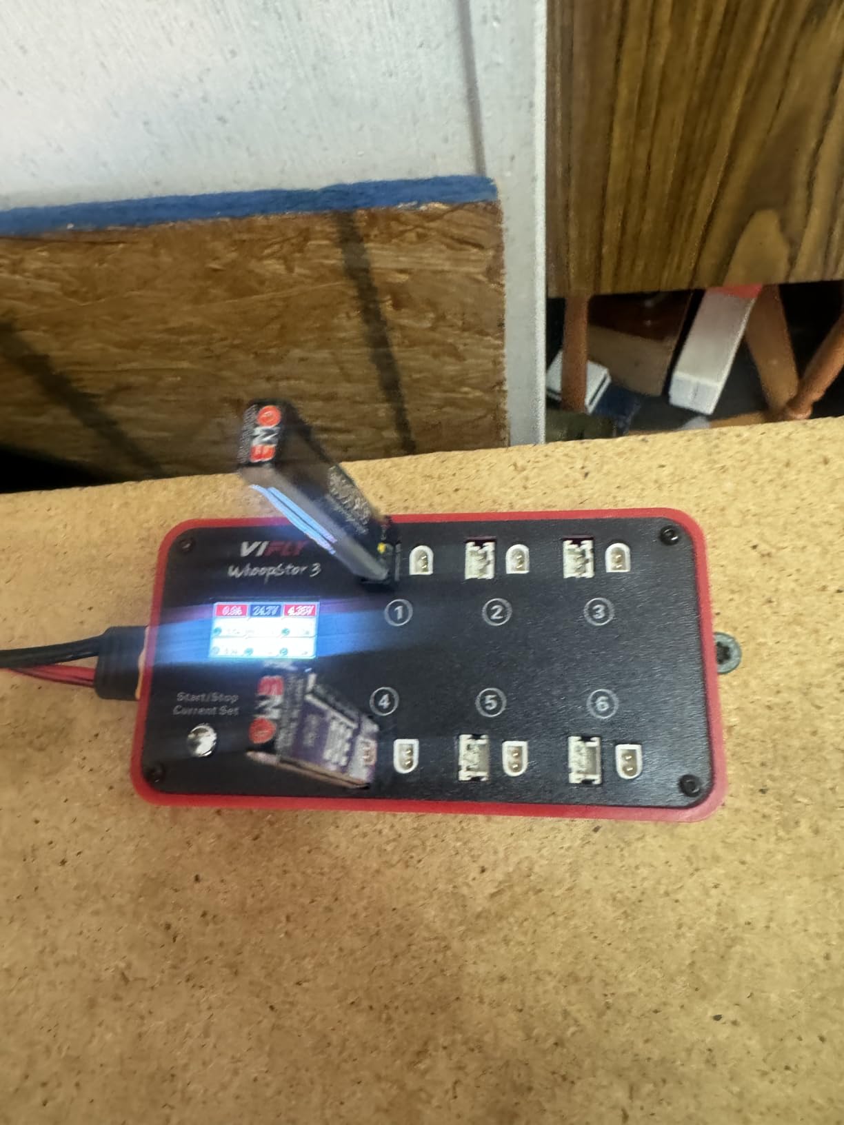 VIFLY WhoopStor V3 6 Ports 1S LiPo Battery Storage Charger and Discharger with LCD Display Tiny Whoop Charger with PH2.0 and BT2.0 Connectors customer photo 2