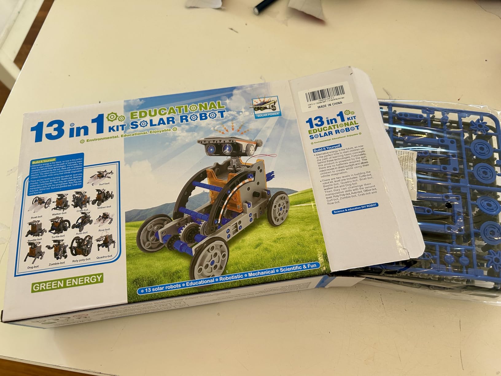 STEM 13-in-1 Education Solar Power Robots Toys for Boys Age 8-12 customer photo 1