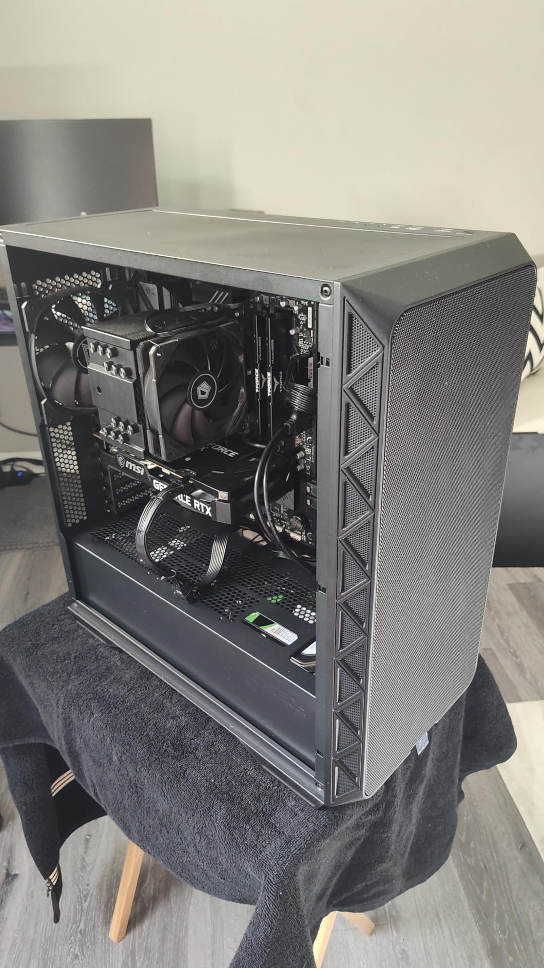MONTECH AIR 903 MAX High-Airflow E-ATX Mid-Tower PC Case, 4 Fans, Black customer photo 2