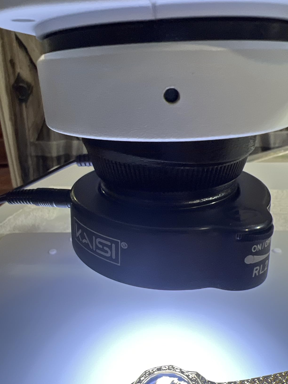 Kaisi TX350E Professional Soldering Microscope,Trinocular Stereo Microscope customer photo 2