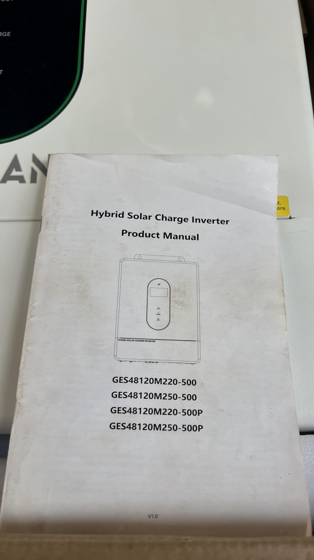 POWLAND 12000W Hybrid Solar Inverter with WiFi | Battery-Free Design | 48V DC to 120V/240V AC Split Phase |Built-in Dual 200A MPPT |Parallel 6 Units,Works with 48V LiFePO4/Lead Acid Batteries, UL1741 customer photo 2
