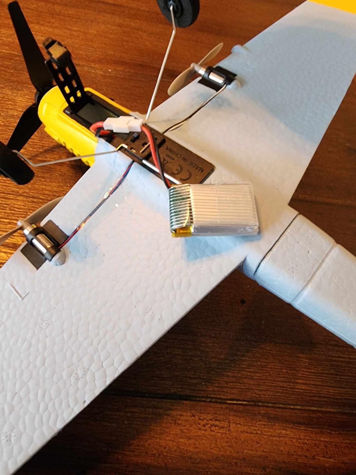 DEERC RC Plane 3 Channel BF-109 Remote Control Airplane Fighter RTF Toys customer photo 2