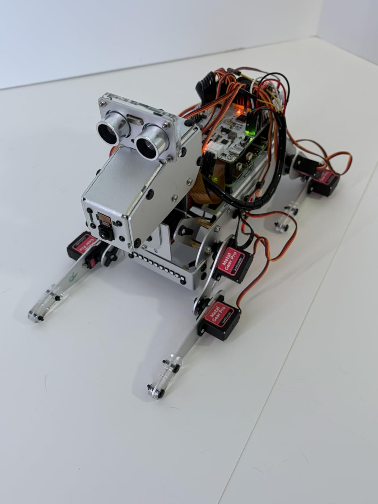 SunFounder PiDog AI Robot Dog Kit for Raspberry Pi 5/4/3B+/Zero 2W, Openclaw LLMs ChatGPT/Gemini/Grok, Voice&Video Recognition, Python, App, Gyroscope, Camera (RPI NOT Included) customer photo 2