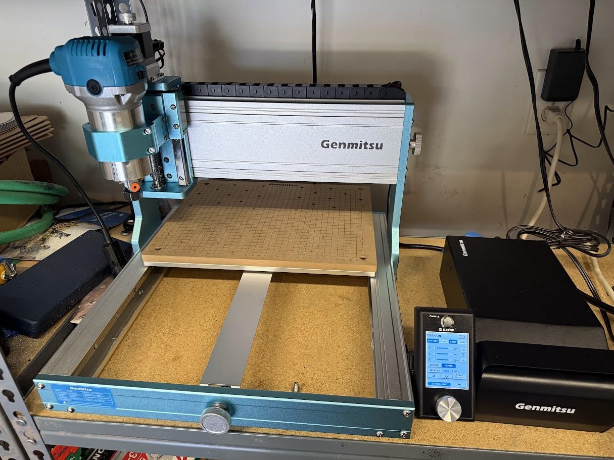 Genmitsu 3030-PROVer Ultra CNC Router Machine for Metal, All Metal CNC Engraver with Powerful 710W Spindle, ±0.03mm High Precision, Dual Linear Guides & Ball Screws, for Aluminum & Acrylic Engraving customer photo 2