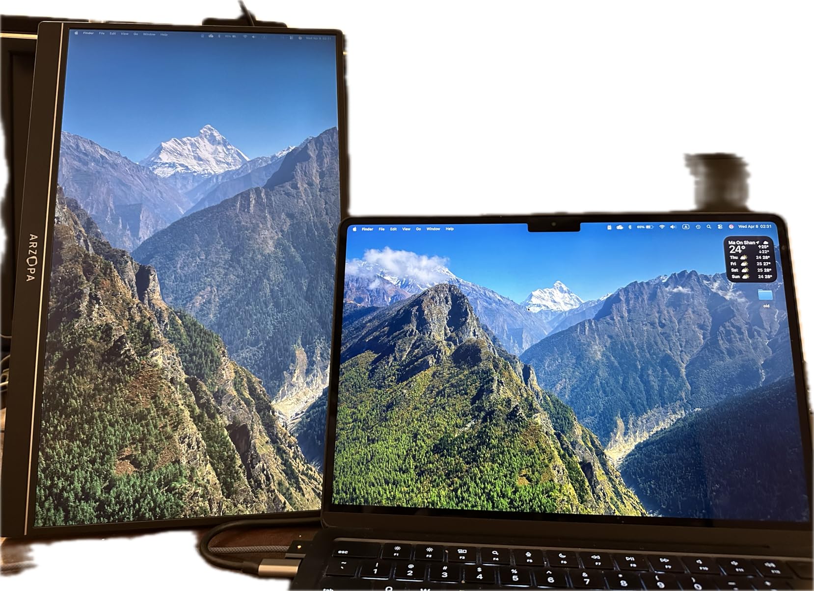 ARZOPA 16.1'' 144Hz Portable Gaming Monitor 106% sRGB - Z1FC customer photo 2
