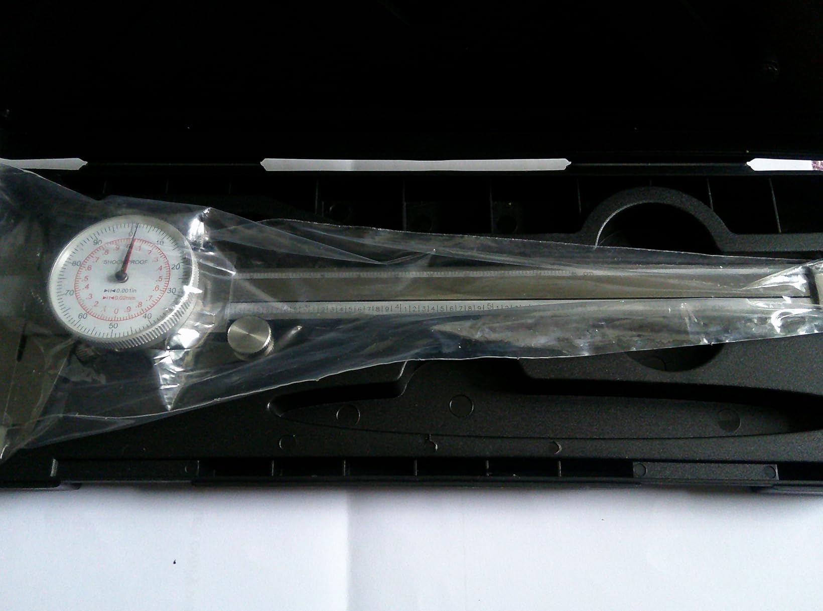 HDLNKAK Dial Caliper Shockproof with Watch 0-6