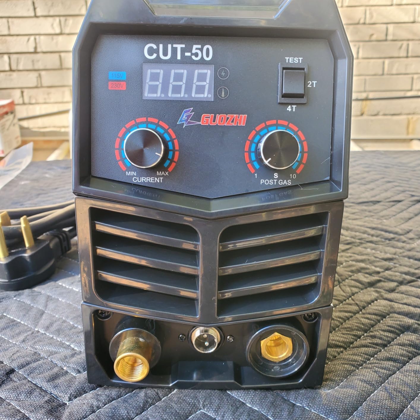 GZ GUOZHI Plasma Cutter, 50 Amp Air Inverter Plasma Cut, 110V/220V Dual Voltage Digital Display IGBT Inverter Plasma Cutting Machine with 2T/4T/TEST Function customer photo 2