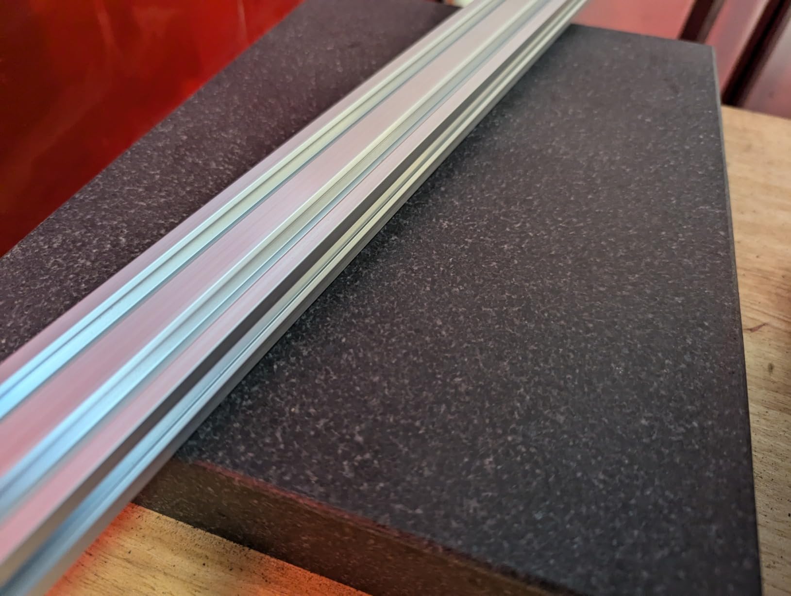 4pcs 1000mm 2040 V-Slot Extrusion Aluminum Profile, Silver customer photo 2