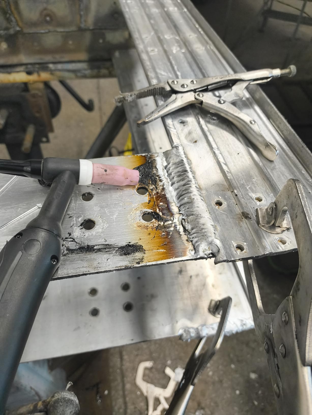 Sunstac 250A Aluminum TIG Welder with Pulse ACDC Foot Pedal Control customer photo 1