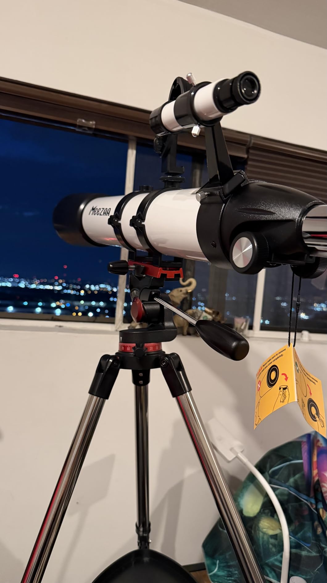 MEEZAA Telescope for Adults High Powered, 90mm Aperture 800mm Refractor customer photo 1