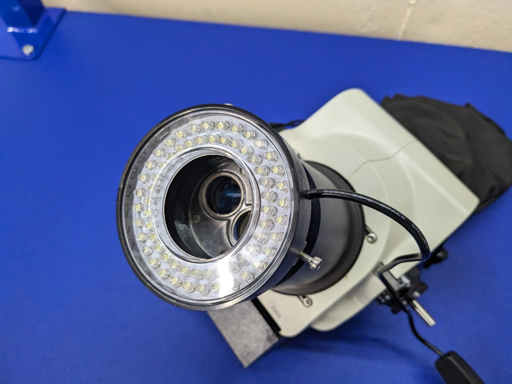 Light Microscope LED Ring Illuminator, USB Adjustable LED Ring Light for Industry Monocular Binocular Trinocular Stereo Microscope & Camera (64 LED) customer photo 1