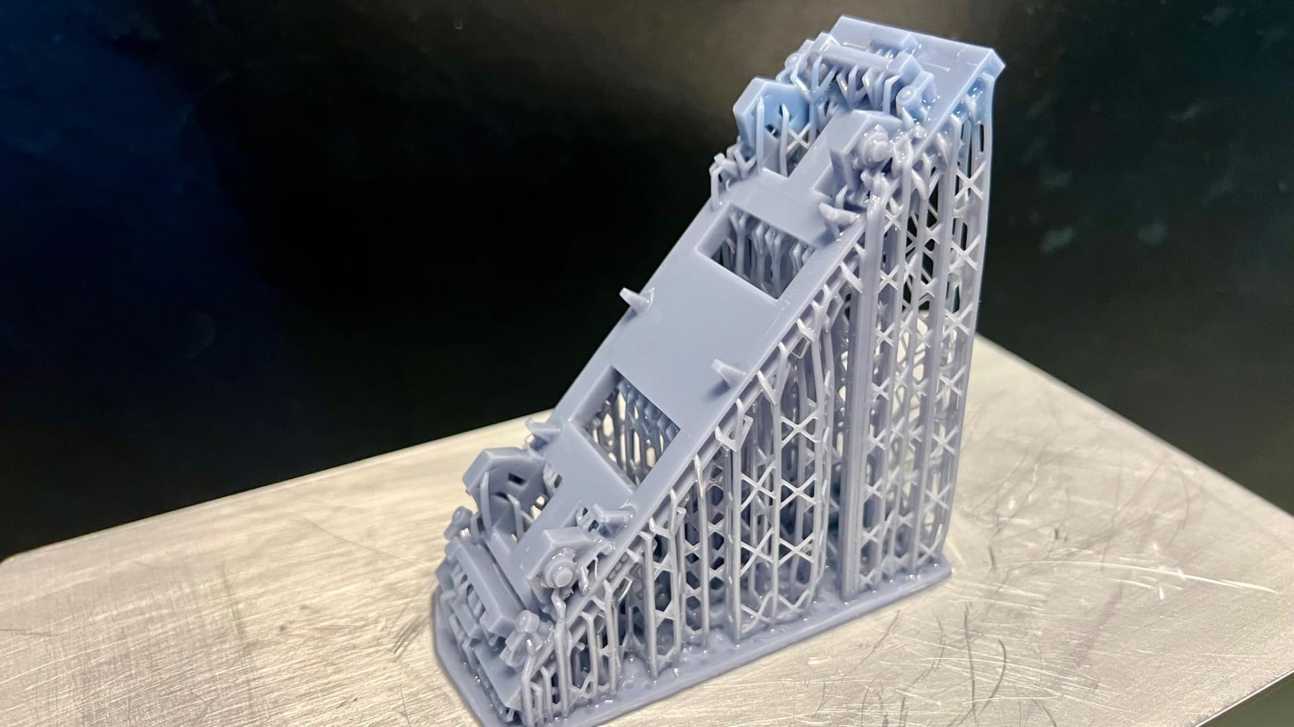 ANYCUBIC Ultra Tough Resin, 3D Printer Resin with Strong Impact Resistance and High Flexibility, Suitable for Direct Use or as an Additive, Wide Compatible for LCD Resin 3D Printers (Black, 1kg) customer photo 1